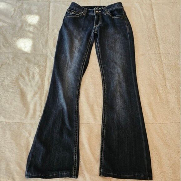 INC International Concepts Denim Curvy Boot Leg, Size 0 Excellent Condition! - Picture 7 of 7